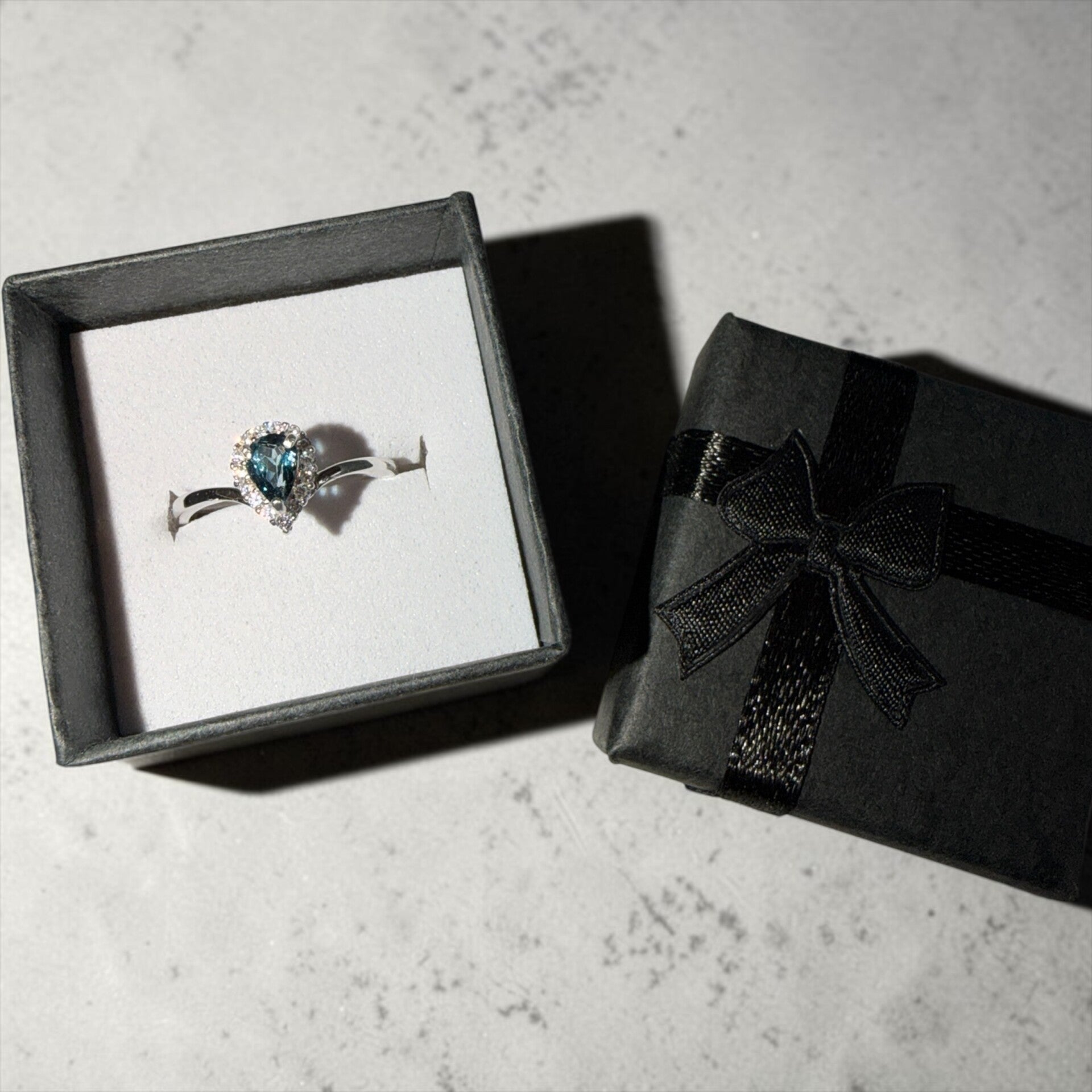 Topaz ring i S925