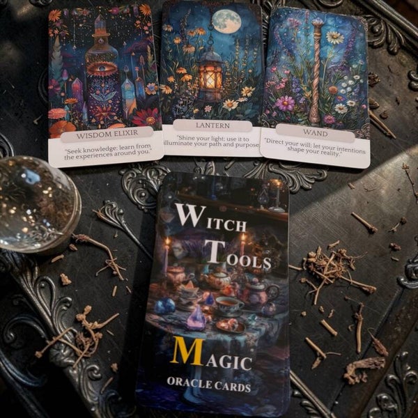 Witch Tools Magic orakelkort