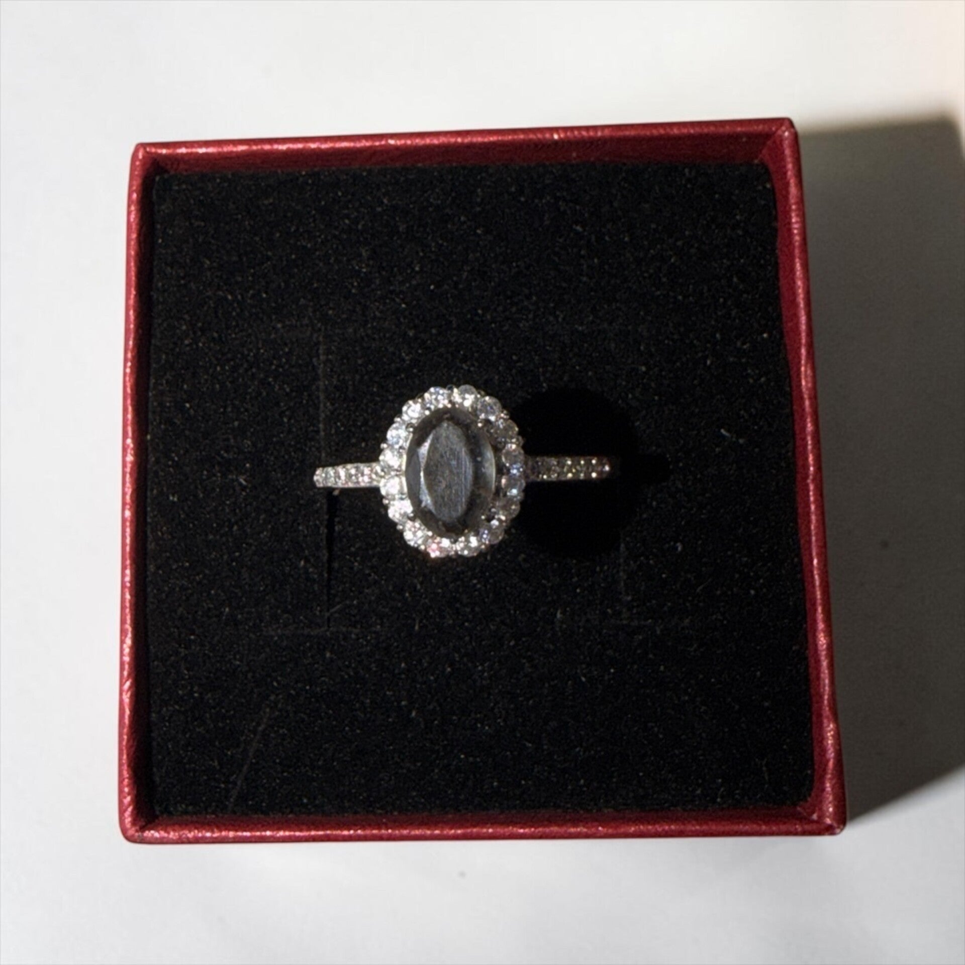 Hraun sølv ring