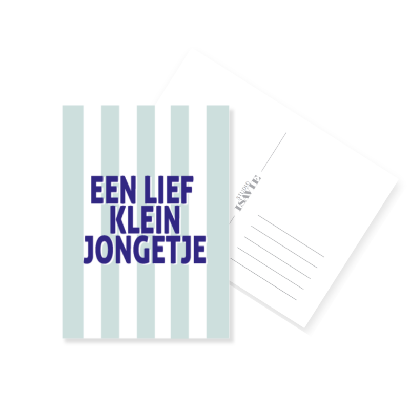 B3. Een lief klein jongetje