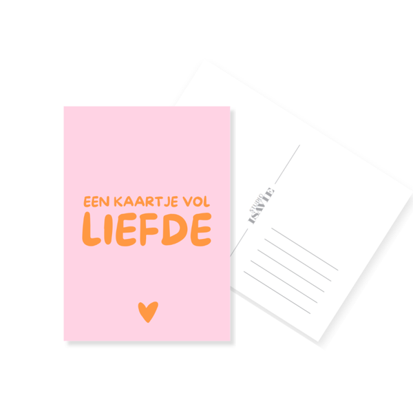 H13. Een kaartje vol liefde