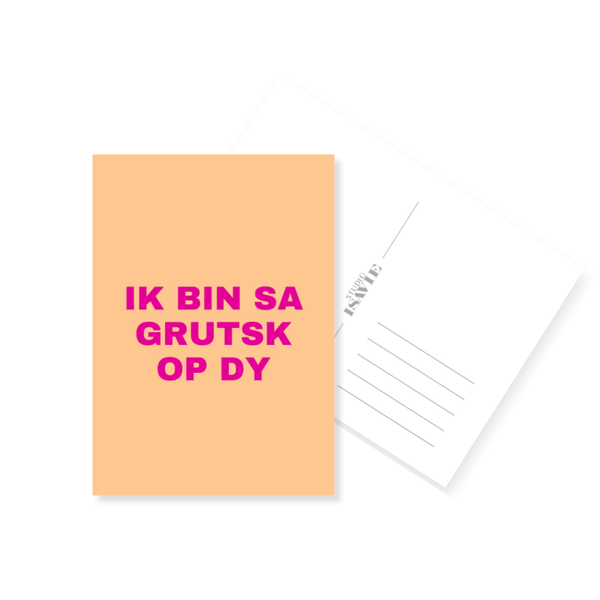 H3. Ik bin sa grutsk