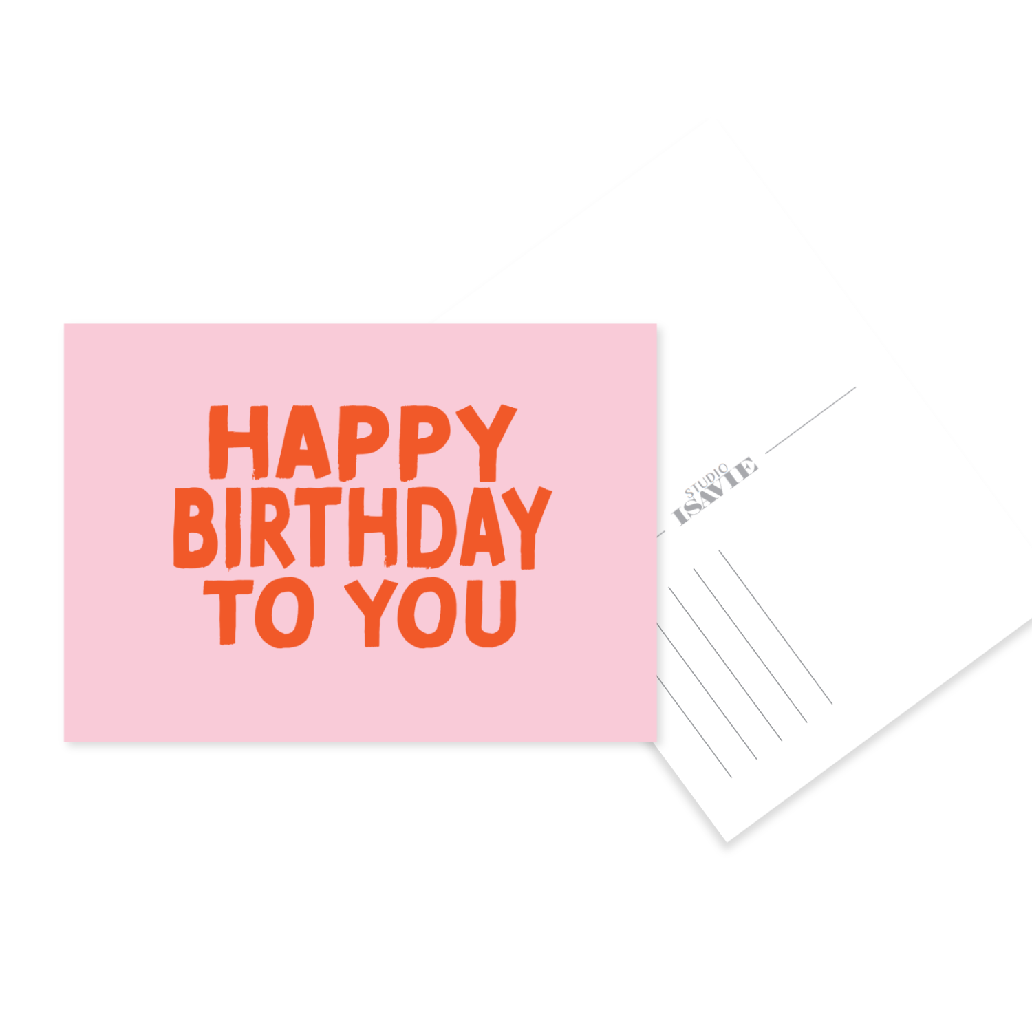Happy birthday to you | postkaart