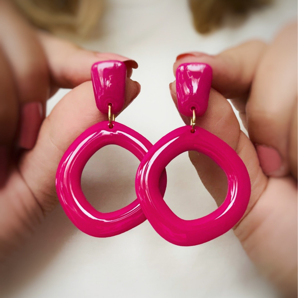 Pretty Pink | Oorbellen