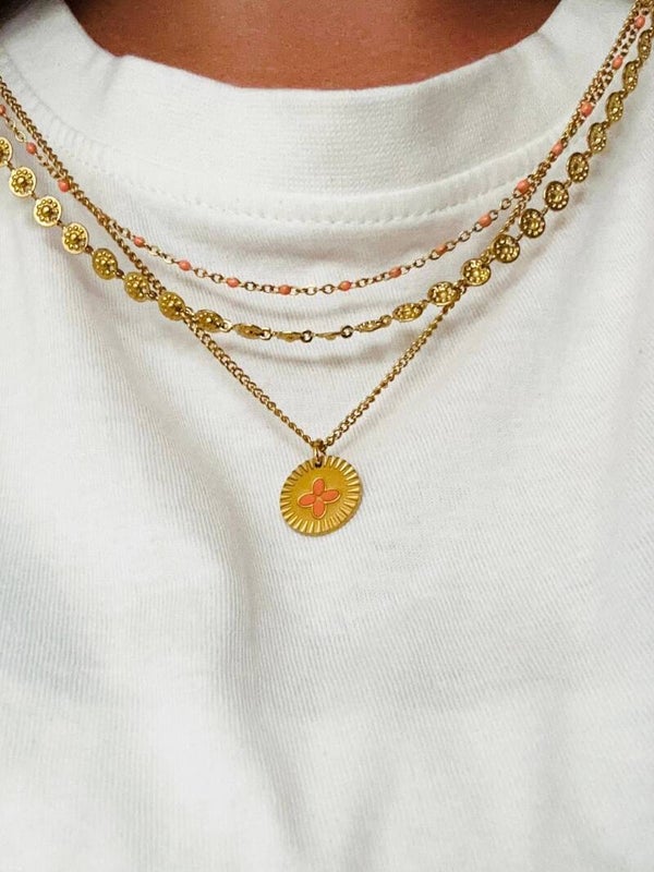 Ketting trippel | Oranje