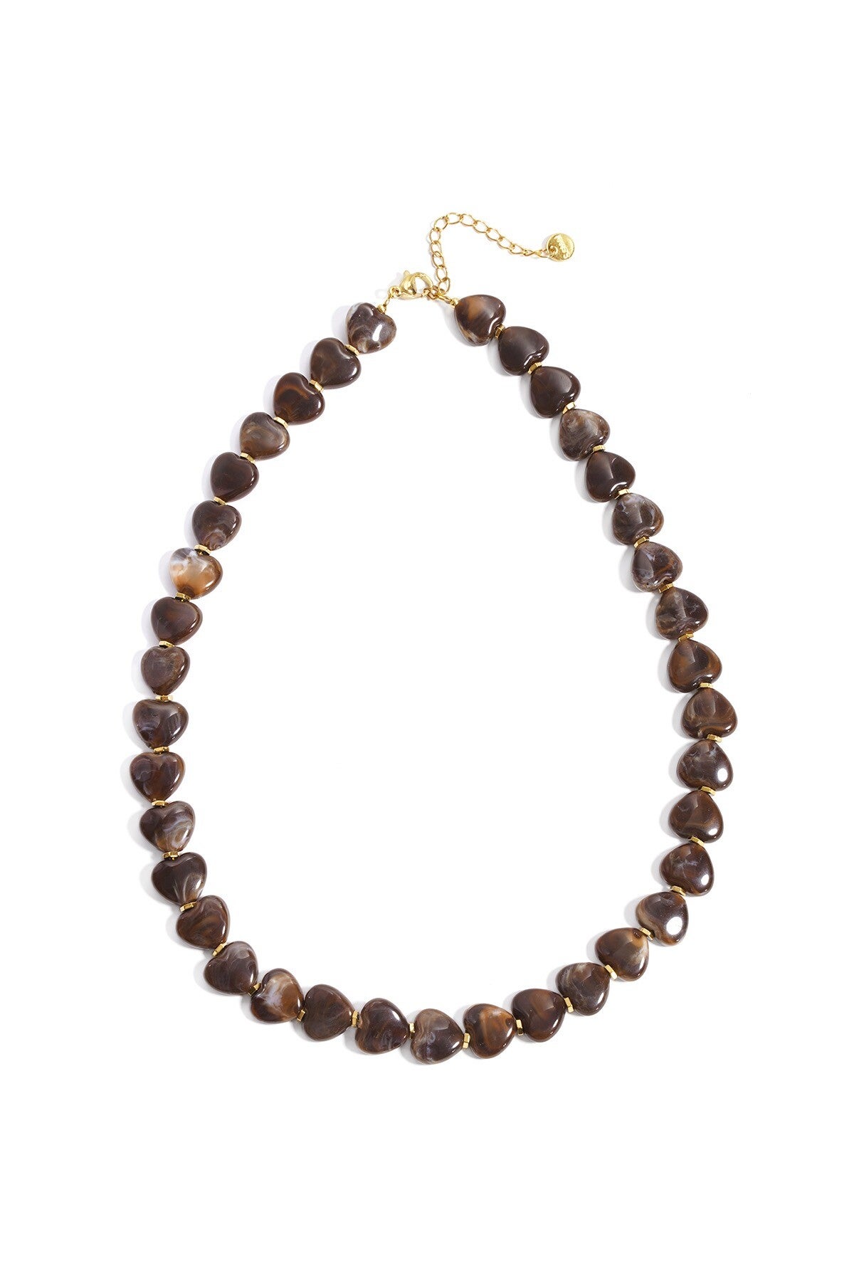 Ketting Brown love | zonder bedel