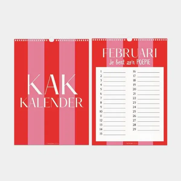 Verjaardagskalender  | Kak kalender