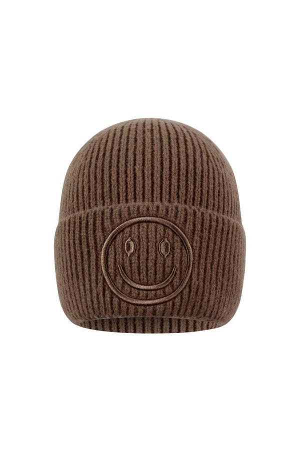 Muts smiley | Bruin
