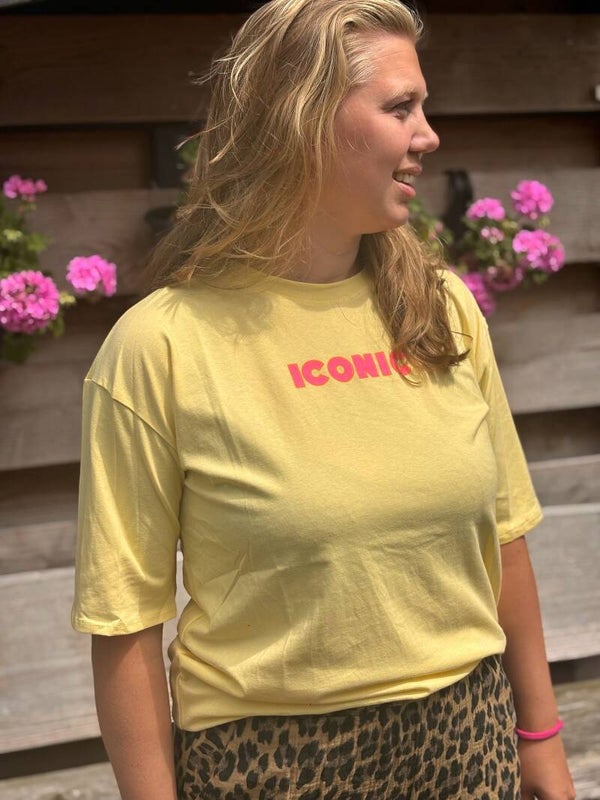 Top geel iconic