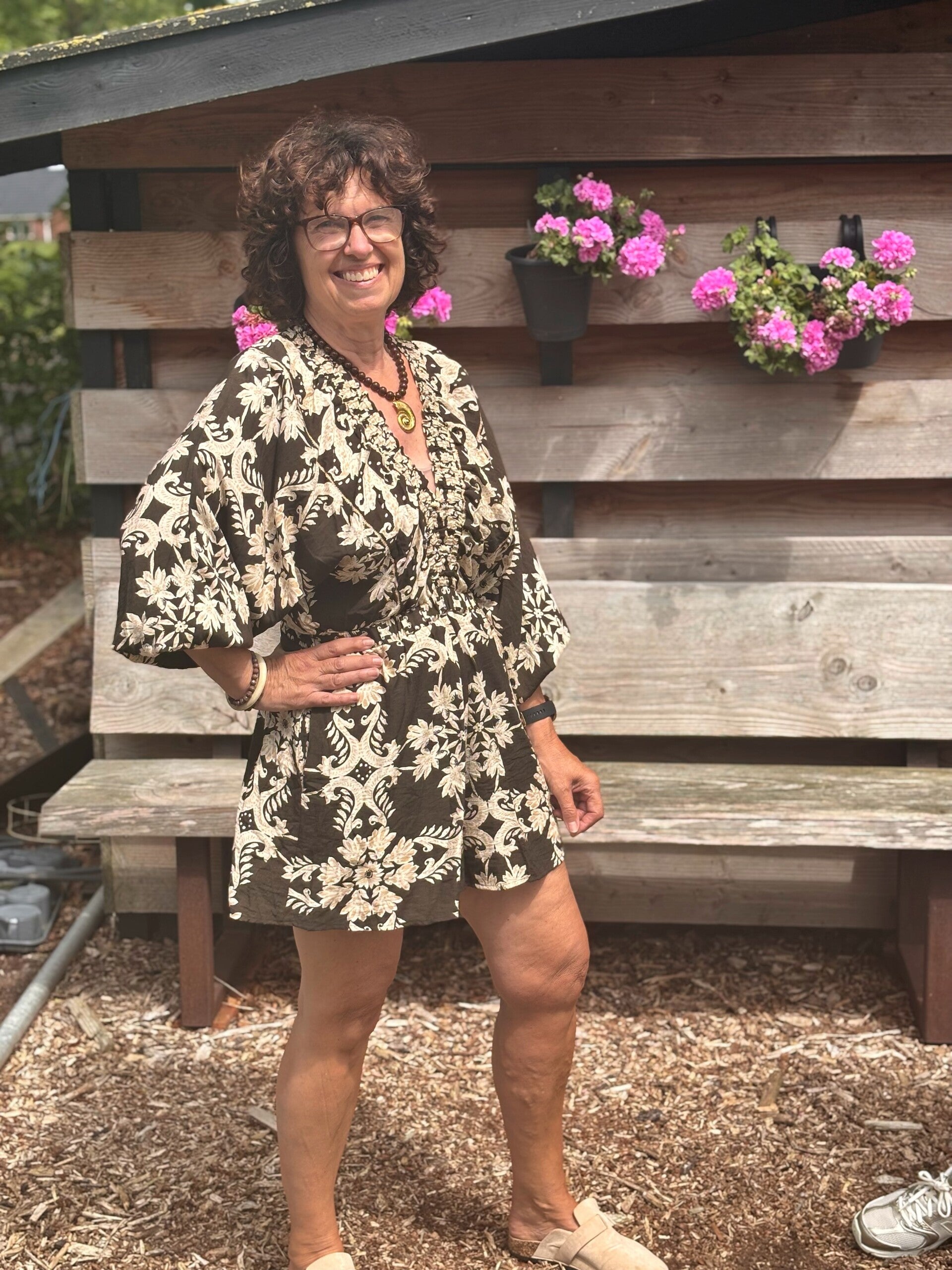Playsuit kaki