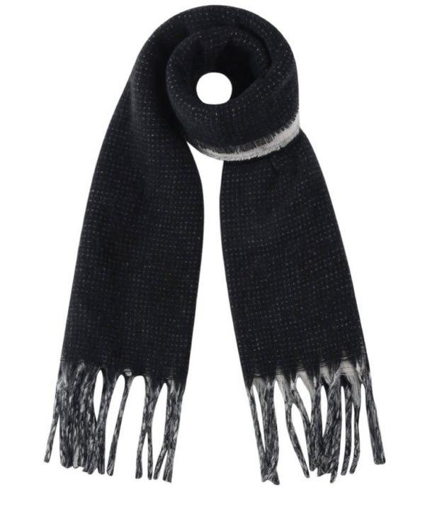 Sjaal Zwart/Wit