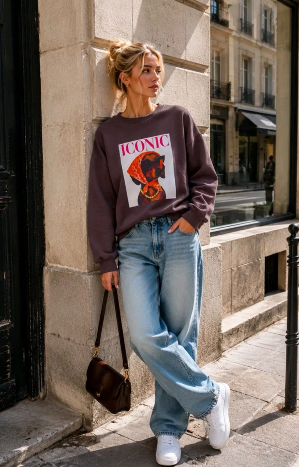Sweater met teckel