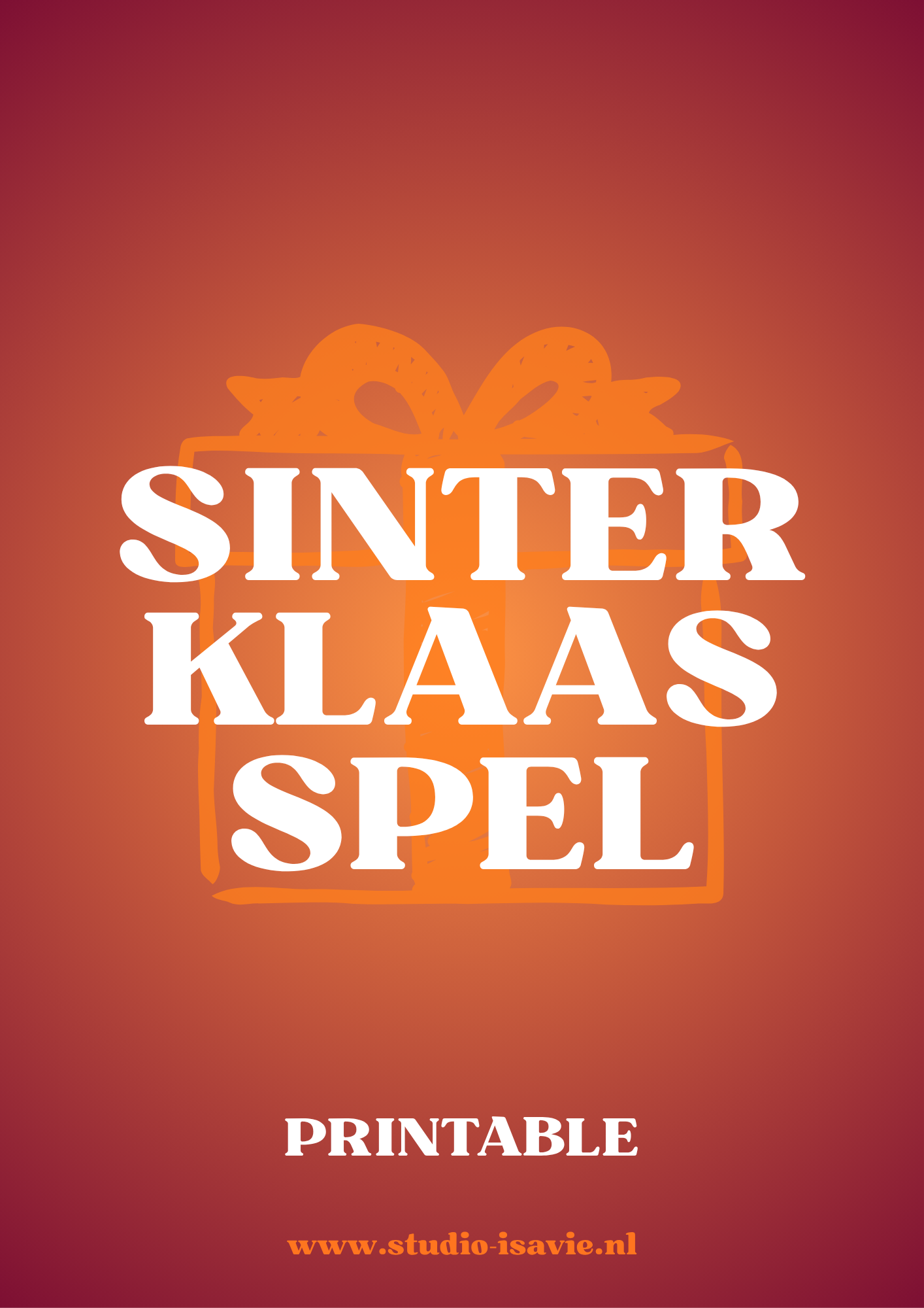Printable Sinterklaasspel