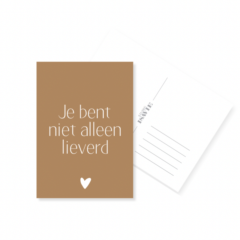 G3. Je bent niet alleen lieverd