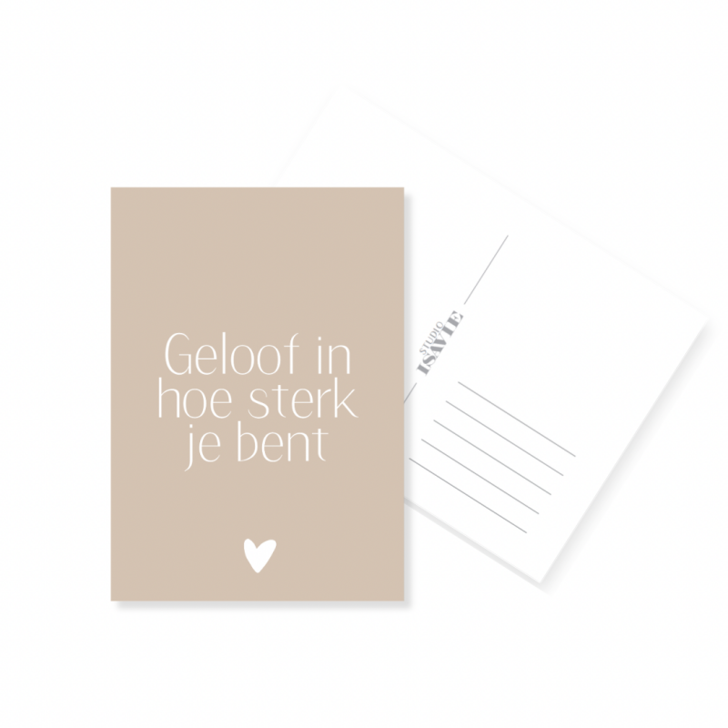 G4. Geloof in hoe sterk je bent