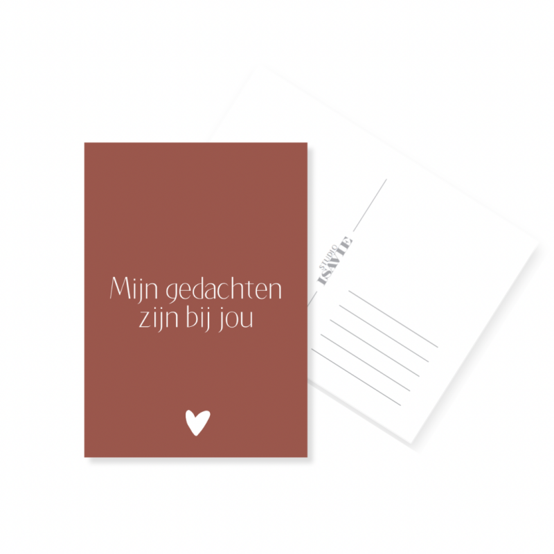 G11. Mijn gedachten zijn bij jou