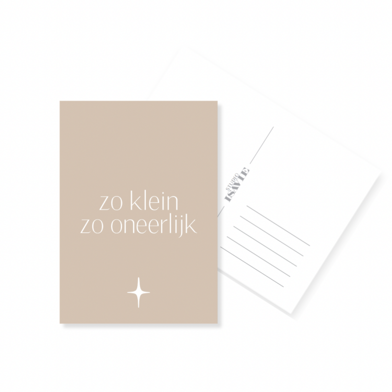 G14. Zo klein, zo oneerlijk!