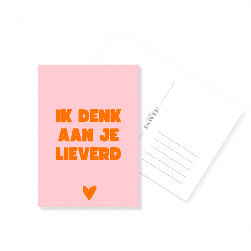 O15. Ik denk aan je lieverd