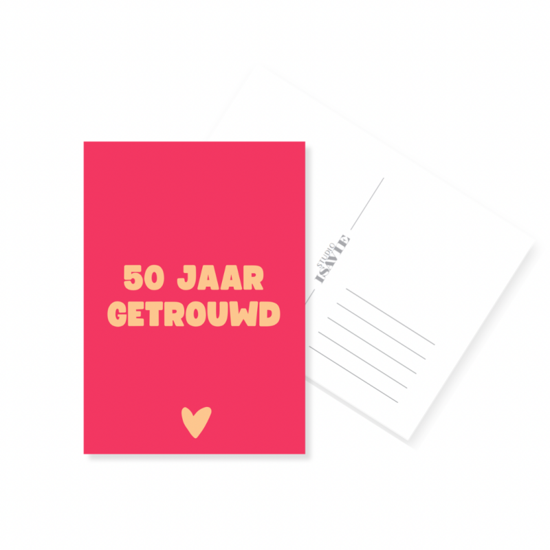 O20. 50 jaar getrouwd
