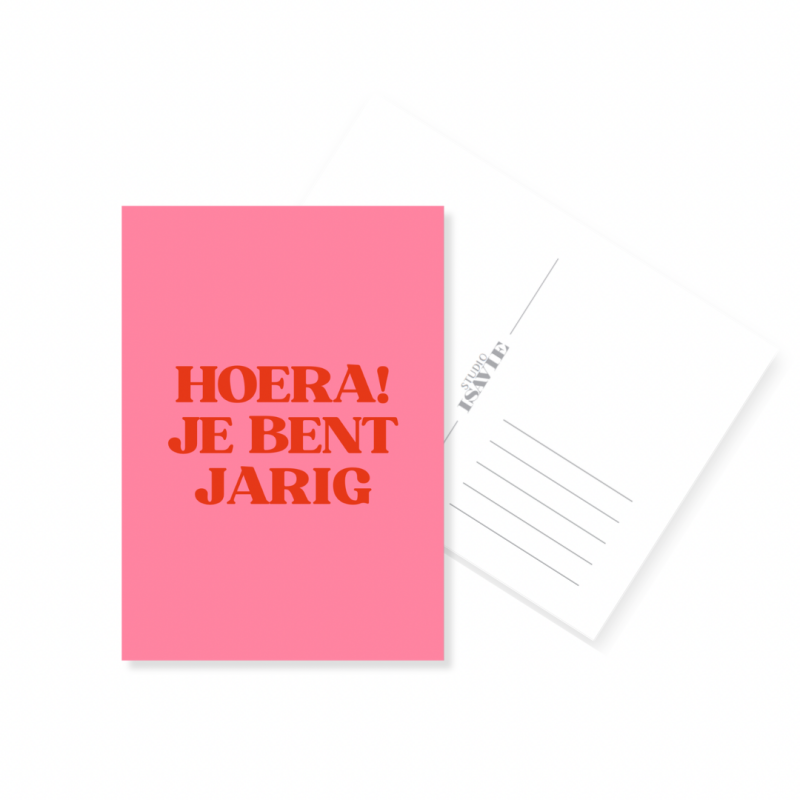 O21. Hoera je bent jarig
