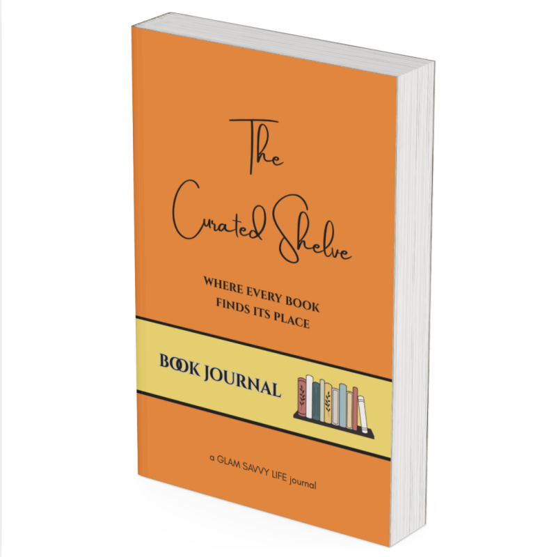 Book Journal & Reading Tracker | The Curated Shelf – Glam Savvy Life