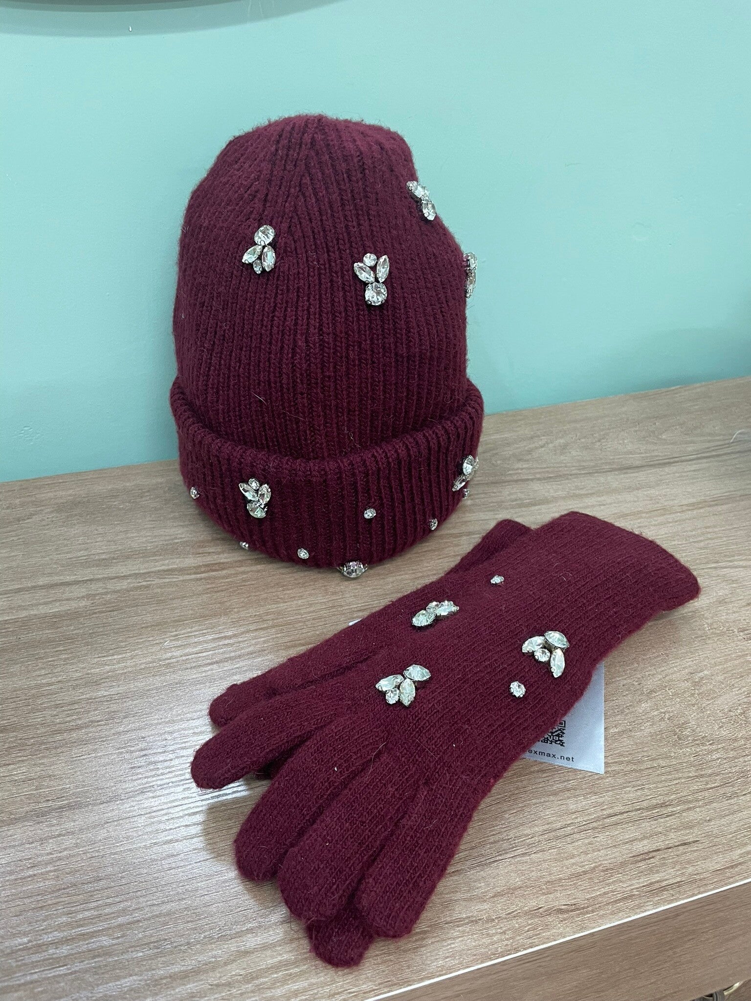 Cappello + Guanti gioiello