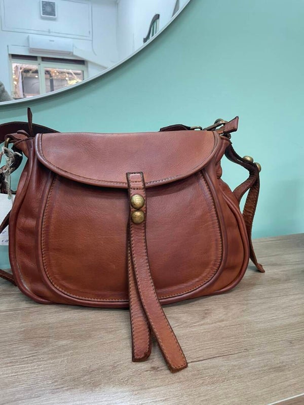Borsa color cuoio