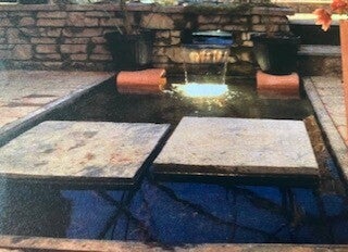 Floating Stone water feature