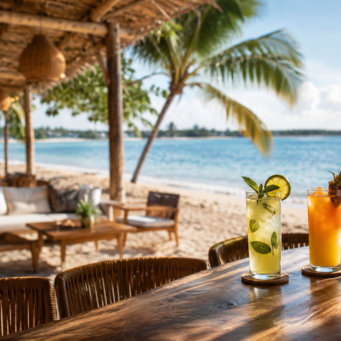Beach bar in Bocas del Toro