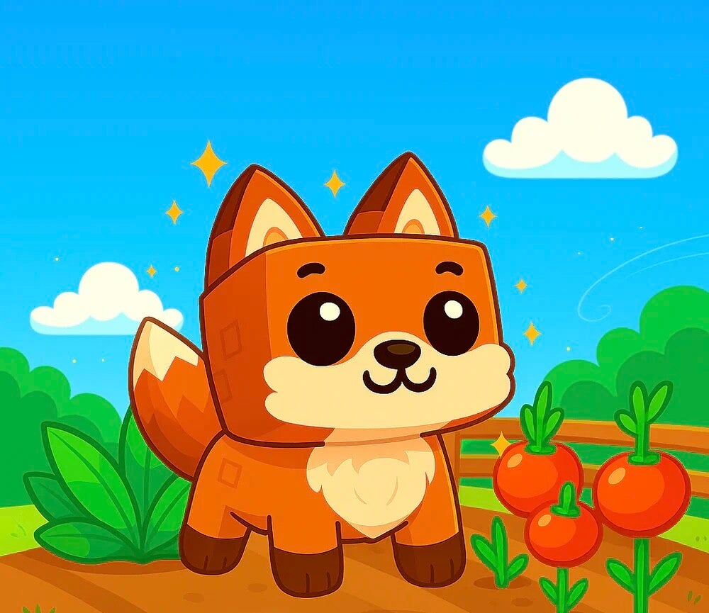 Red fox Grow A Garden