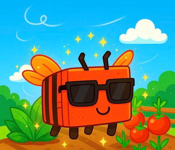 Disco Bees Grow a Garden