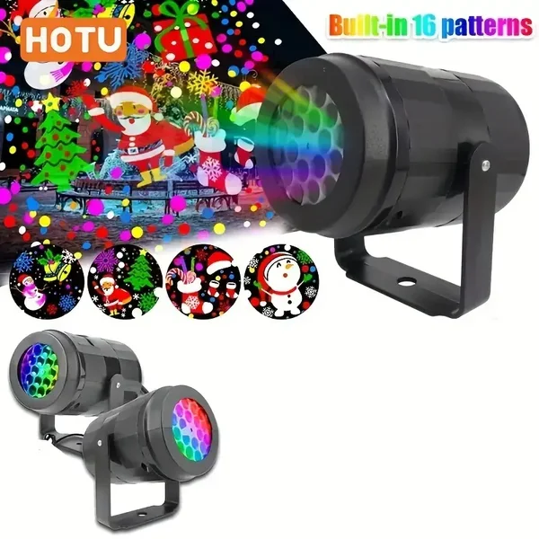 LED sneeuwvlok projector