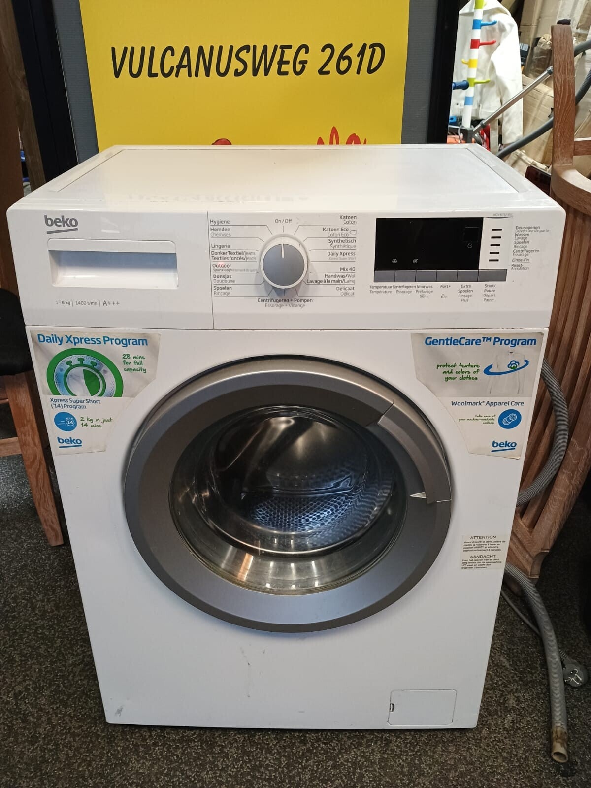 Beko WCV6712 BSC wasmachine 6KG 1400rpm