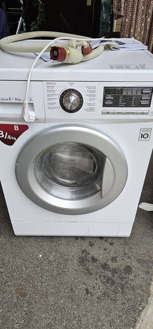 Wasch en droogmachine LG