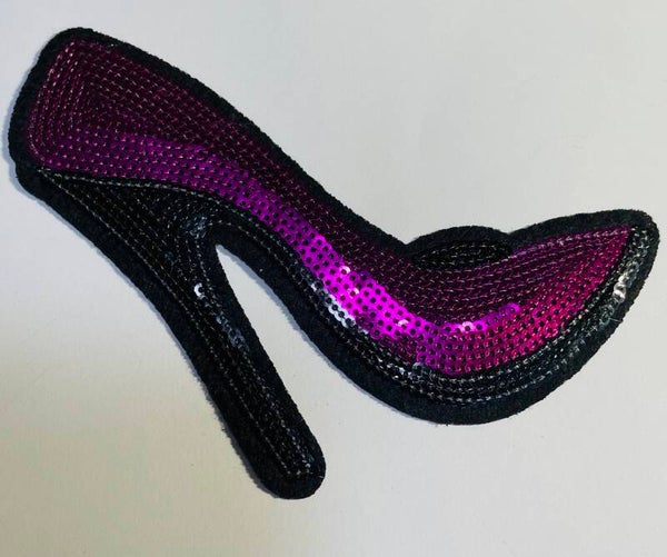 Sequins heel