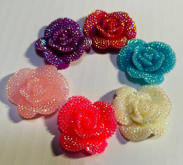 Acrylic flowers