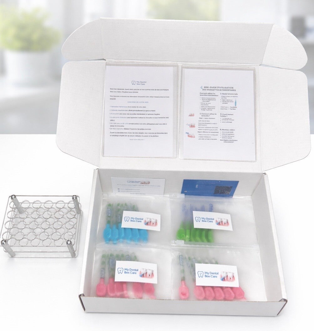 Pack de 24 brossettes interdentaires TePe (4 lots de 6)
