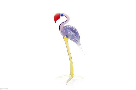 Glazen Vogel – Flamingo