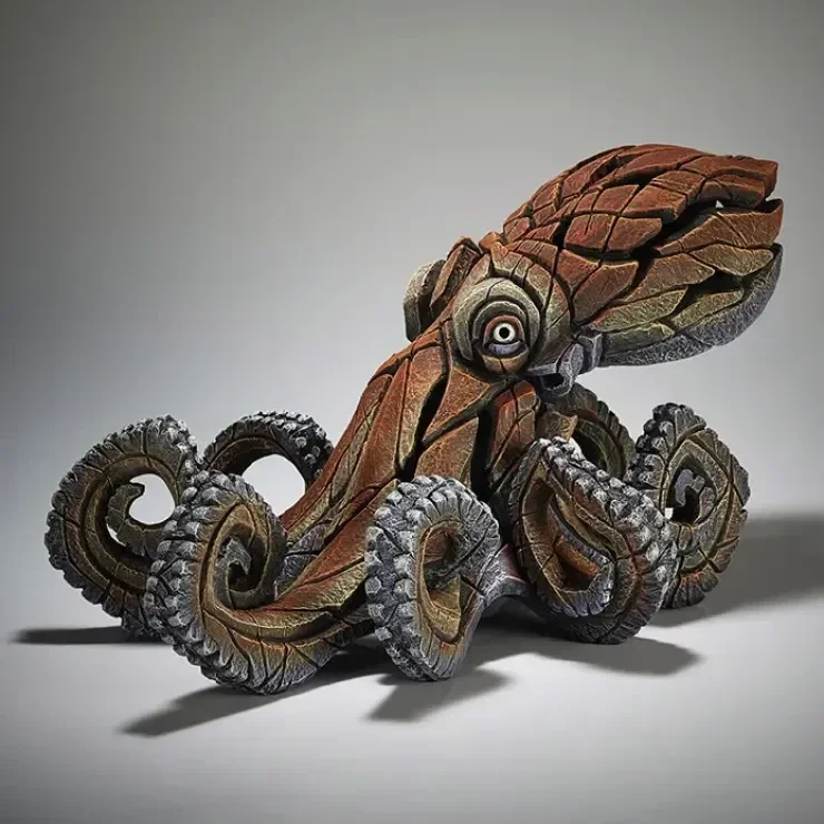 Edge Sculpture Octopus Figure