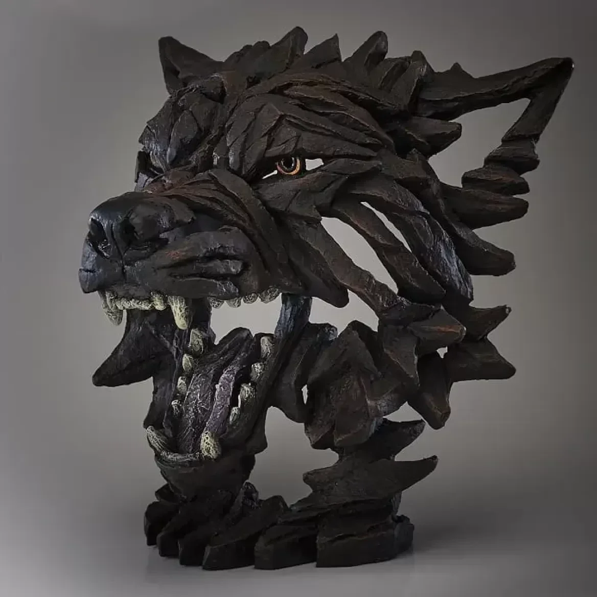 Edge Sculpture Wolf Bust - Fenrir  (OP BESTELLING LEVERBAAR)
