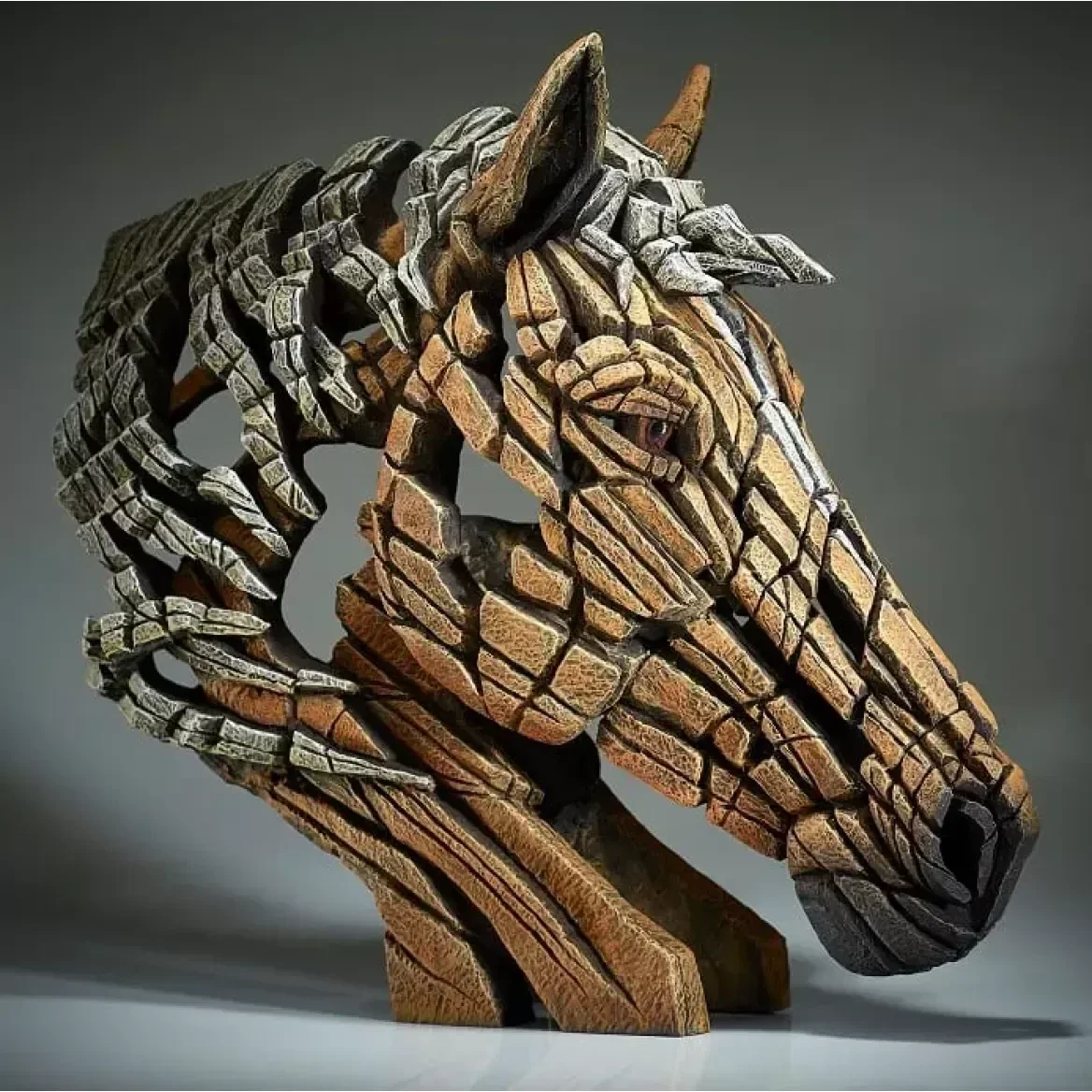 Edge Sculpture Horse Bust - Palomino  (OP BESTELLING LEVERBAAR)