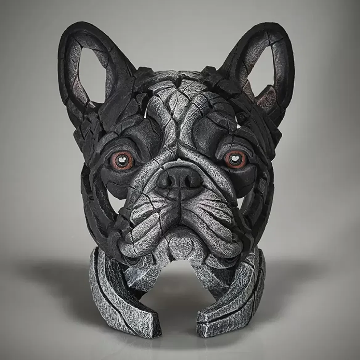 Edge Sculpture French Bulldog Bust (Pied)  (OP BESTELLING LEVERBAAR)