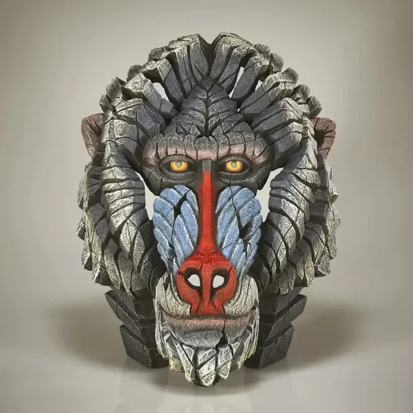 Mandrill Bust ( op bestelling leverbaar)