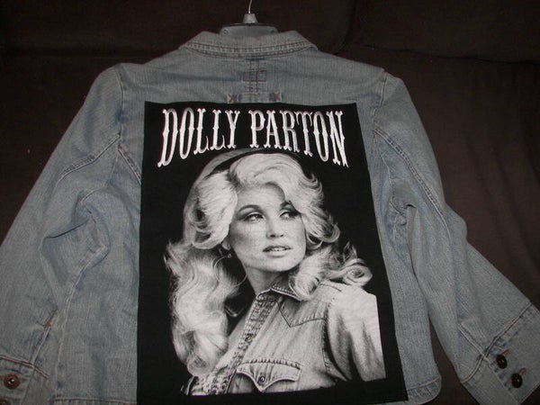 Dolly Parton on Jean Jacket
