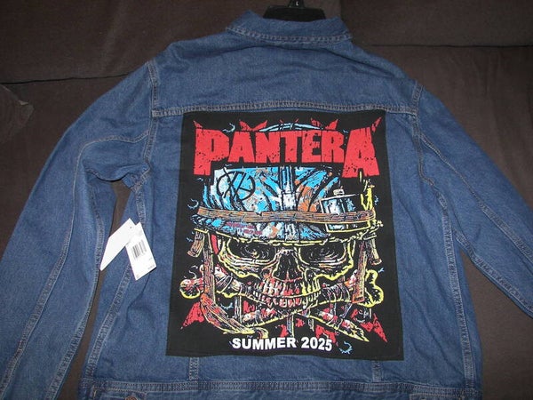 Pantera a jean jacket