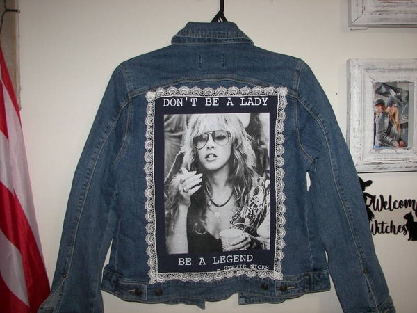 Stevie Nicks on Denim
