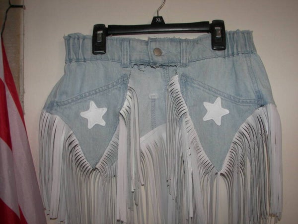 Jean Belt with Fringe