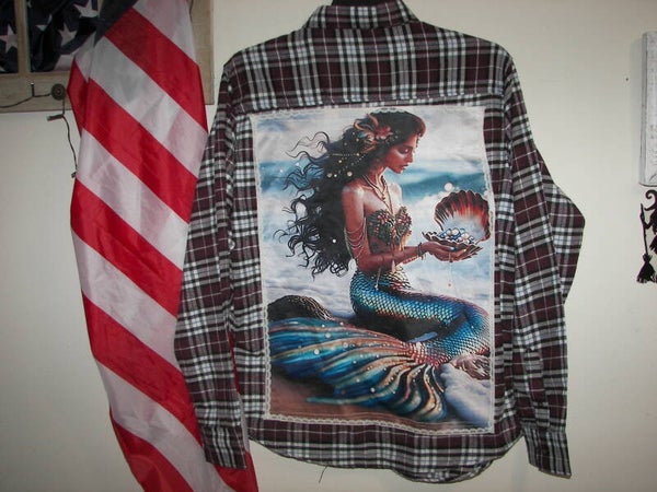 Mermaid Flannel