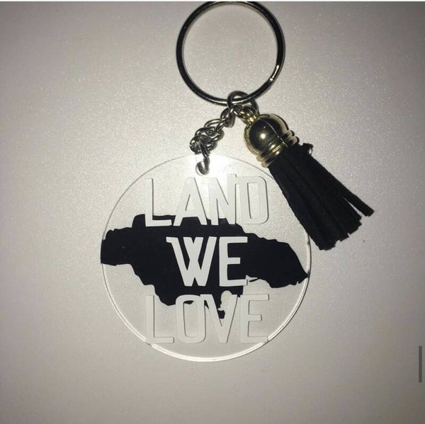 Land we love keyring