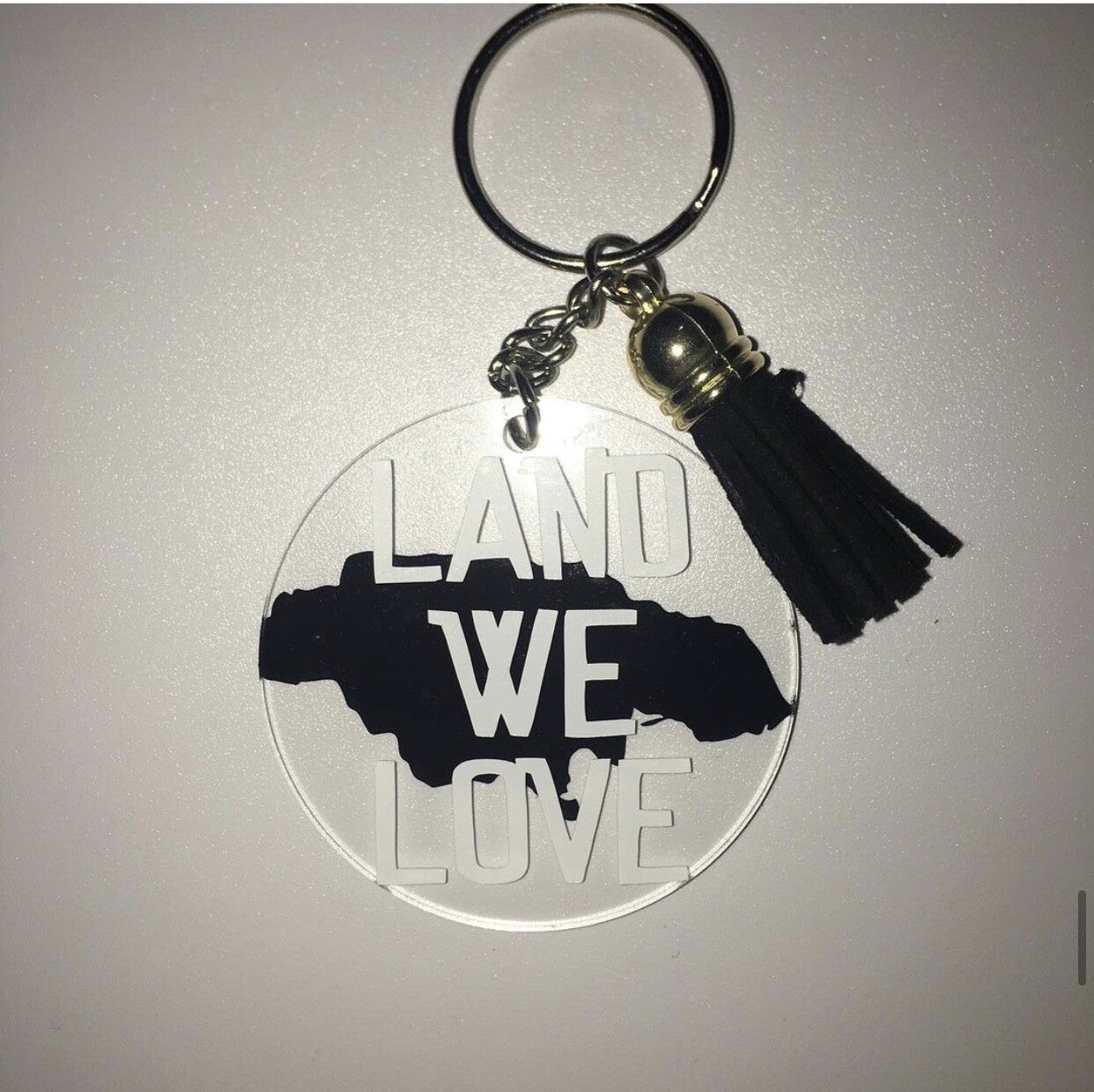 Land we love keyring